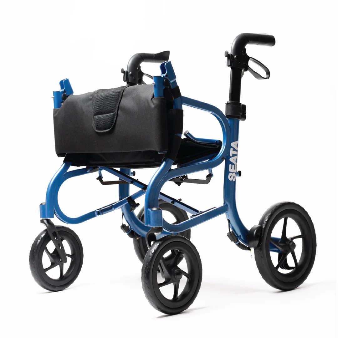 seata rollator folded